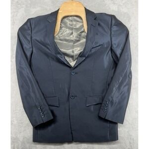 Vinci 2 Button Blue Sports Ckat Jacket Blazer Italy Men's Size 36R‎